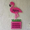 Flamingolu Kapı Süsü